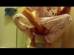  - None stop pee in panties and wetting myself compilation