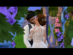  - The sims 4, the groom fucks his mistress before marriage
