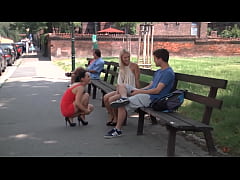  - Sexy busty Czech bitch Terra Sweet seduced random guy for backseat fuck