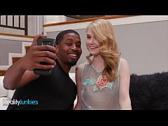  - Tiny Blonde (Hannah Hayes) Cheats On Her Boyfriend With (Isiah Maxwells) Big Cock - Reality s