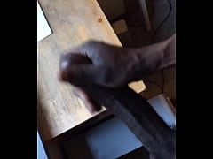  - Stroking my long cock