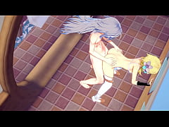  - Genshin Impact Hentai - Lumine x Razor Hard Sex [Handjob, blowbjob and fucked with creampie] - Japanese asian manga anime game porn