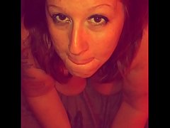  - Redhead gives an amazing blowjob and gets a big facial