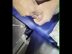  - Spooning my cum into my mouth Fleshlightman1000