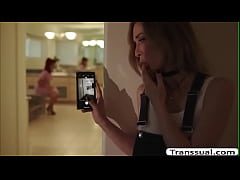  - Perv stepdaughter fucked by TS stepmom