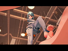  - Zenless Zone Zero - Footjob Seed in Gym [3D Hentai, 4K 60FPS, Uncensored]