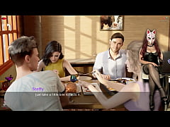  - Ms Denvers - ep 55 (Gamer girl wears stockings and see through bra)