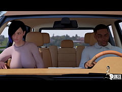  - Freaky PAWG agrees to let her stepfather fuck her to keep her secret