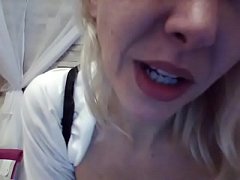  - what does your aunt's pussy taste like? she seems to like it very much