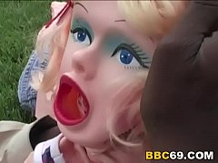  - Busty blonde Angel Long Discovers BBC Anal