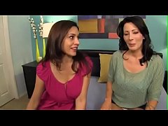  - Zoey Holloway and Raylene jerk off Zoey's stepson - StepMomFun.com