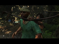  - Lara goes Primal - Nude Lara All Cutscenes Movie Part 2
