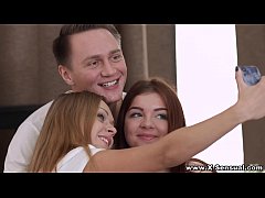  - X-Sensual - Selfie girlfriends Elnara Cat and Katarina Muti teen-porn
