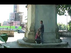  - Blasstueck - Berlin Siegessaeule Public und fast erwischt