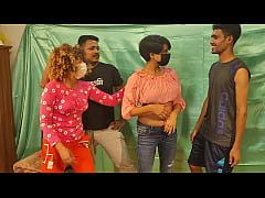  - Shathi khatun and hanif and Shapan  and Rumpa Akter Group Fucking in a Rented Room In deshi hot girl and two yaung boys best sex xxx porn xvideos