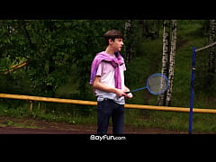  - Boyfun - Outdoor BJ Leads To Indoor Twink Bareback Fuck