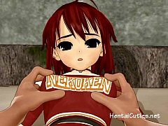  - Cute anime babe fucked by ugly monster