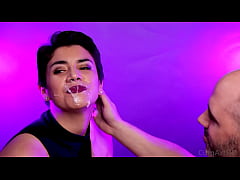  - Blowjob & Cum on lips