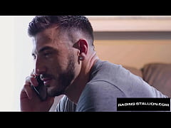  - RagingStallion - Bearded Hottie Jake Nicola Girthie Meat Swallowed By Hairy Asshole