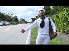  - GAYWIRE - Bruce Beckham Fucks Derek Bolt, The Hawt Hitchhiking Sailor
