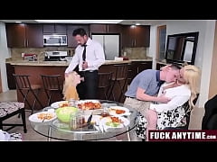  - FuckAnytime.com - Tonight’s Step Family Dinner, step Mom and Share a Little Bit More than Expected - Kenna James, Kylie Kingston