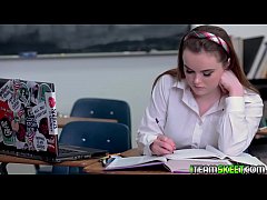  - Innocent River Fox gets her tight pussy eaten!