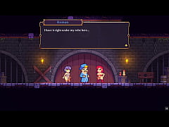  - Scarlet Maiden [ Hentai game PornPlay ] Ep.9 hot threesome with the musician