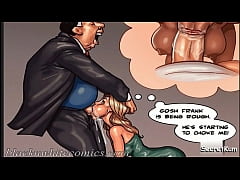  - The Mayor S.#3 ep.#1 - Cheating husband fucks his sexy ebony Maid in the kitchen