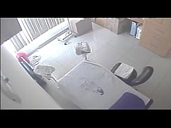  - Gynecological office. Real sex. In office naked gynecologo examines naked woman patient on gynecological chair. Milf sucks dick, then doctor touches tits and pussy, fucks pussy patient and cum in cunt. Pussy masturbation. Masturbates pussy. Cumshot