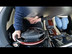  - A frustrated married woman makes me ejaculate with a handjob while driving