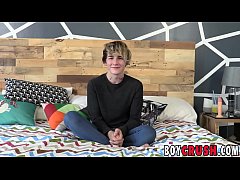  - Young hottie Ashton Franco blasts cum out of that big dick