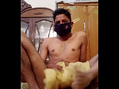  - Hot Gay boy masturbation sex with hot Golden reshmi shalwar
