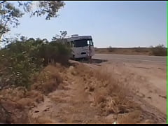  - Two blonde cuties don't mind paying for their transportation by spreading their legs for hard poles in all their horny holes