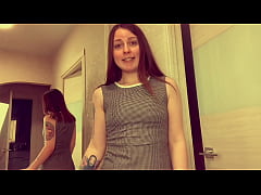  - Young wife meets you from work and offers to celebrate the promotion at work with passionate sex