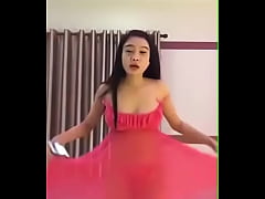  - LAM HANG nude in bathroom