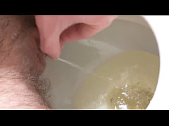  - Stroking my ftm cock as I piss