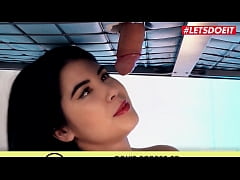  - LETSDOEIT - #Lady Dee #Jorge Navarro - Czech Teen Roommate Got Drilled By Gym Guy