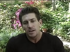  - Lovely young brunette Alexandra Silk sucks a massive dick outside before getting fucked