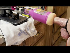  - Fuck Machine With Anal Stroker Attachment POV With Huge Cumshot Finish!