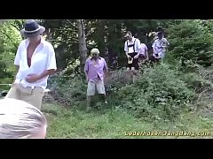  - real outdoor groupsex fuck orgy
