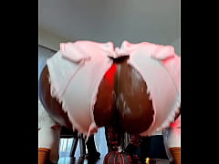  - Farting and Squirting whiles Riding my Monster Dildo