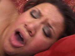  - Ebony BBW does interracial double team