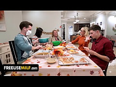  - Thanksgiving Is A Time When Family Cums Together, & This Holiday Season, Things Will Get Rowdy