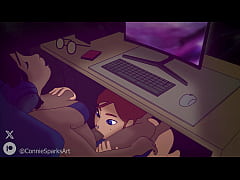  - Under the Desk Deepthroat (Futa)