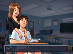  - Summertime Saga ep 60 - Preciso ajudar essa Gostosa e Aula de Frances