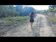  - sensational!! I found a beautiful slut walking in the countryside, I invited her for a walk, then she took me to the river, and then we ended up having sex in a cabin - real Homemade sex