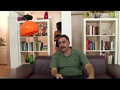  - Cute slut cum in mouth swallow