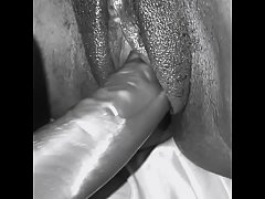  - Stuffing my pussy with huge dildos