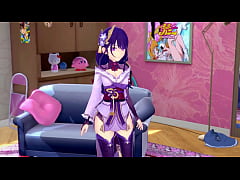  - Raiden Shogun Mei Fucking hard in the room Genshin impact | Full movie on PTRN Fantasyking3