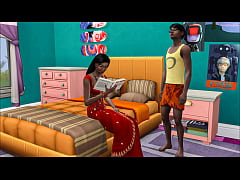  - Indian step Brother had to share the same bed with his sister because of the guests